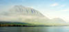 Island taucht aus dem Nebel auf