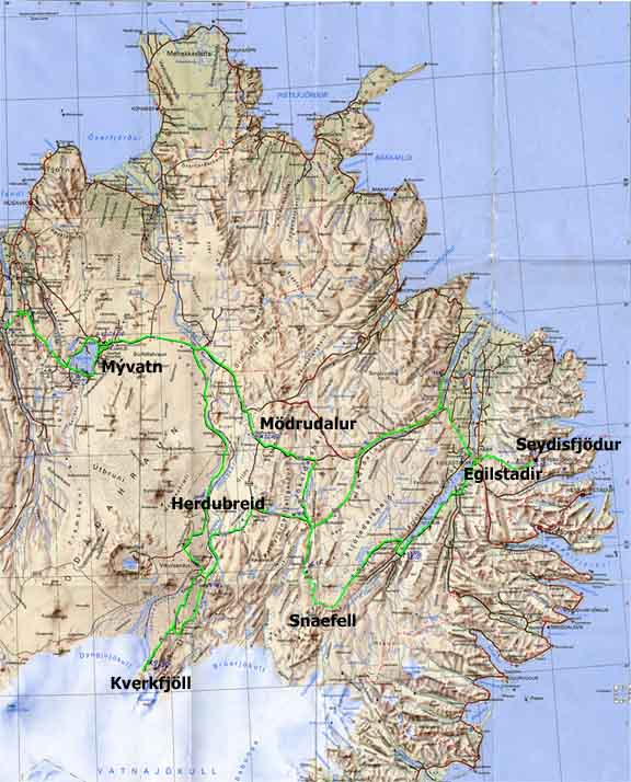 Der Nordosten Islands