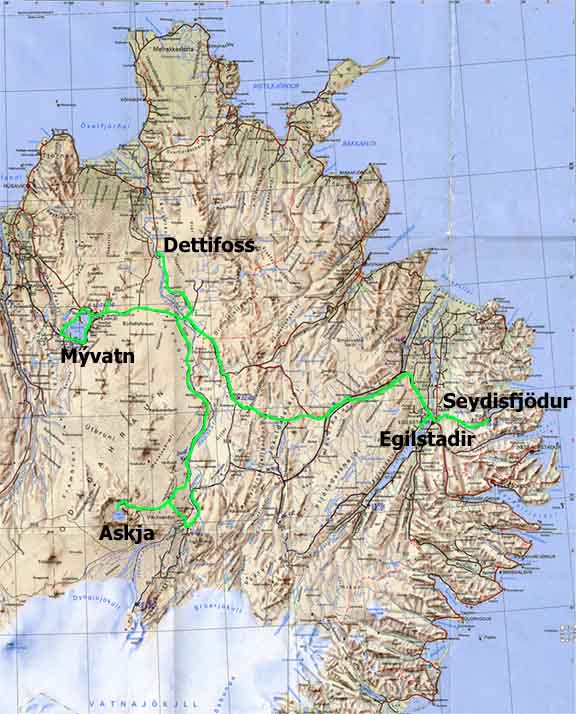 Der Nordosten Islands